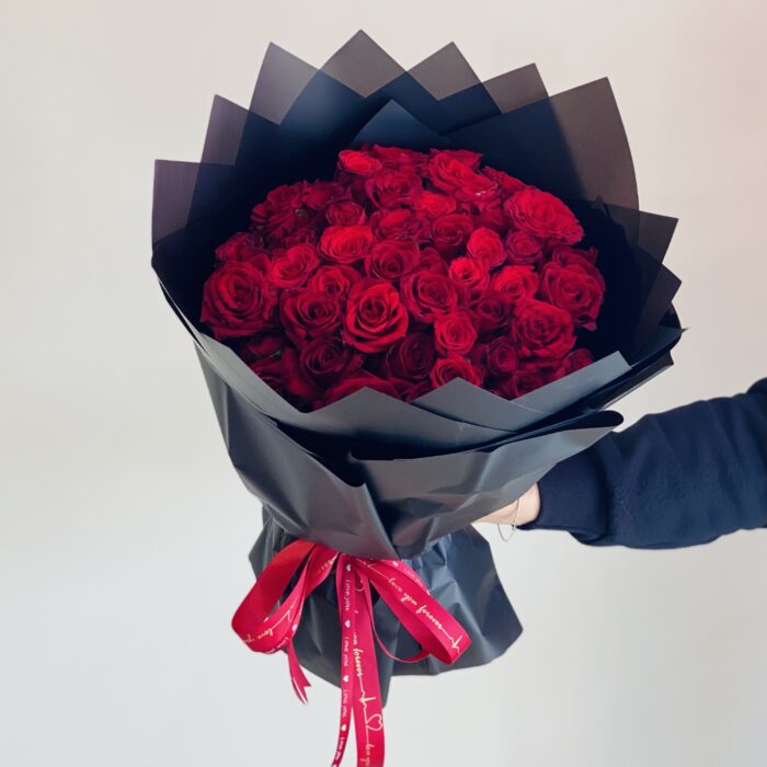 40 red roses bouquet - Image 1