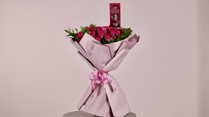 Pink baby lianne special bouquet - Image 1