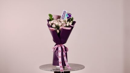 Creamy baby rose bouquet