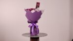 30 purple roses bouquet