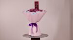 50 purple roses bouquet