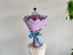 30 purple roses bouquet