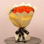 Orange Royale | 50 Orange Roses - Image 3