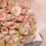 Blush Royale | 50 Light Pink Roses - Image 5