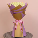 Blush Elegance | 50 White Roses - Image 3