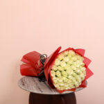 Ivory Passion | 50 White Roses